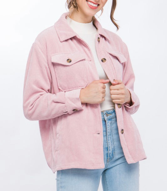 Corduroy Sherpa Jacket