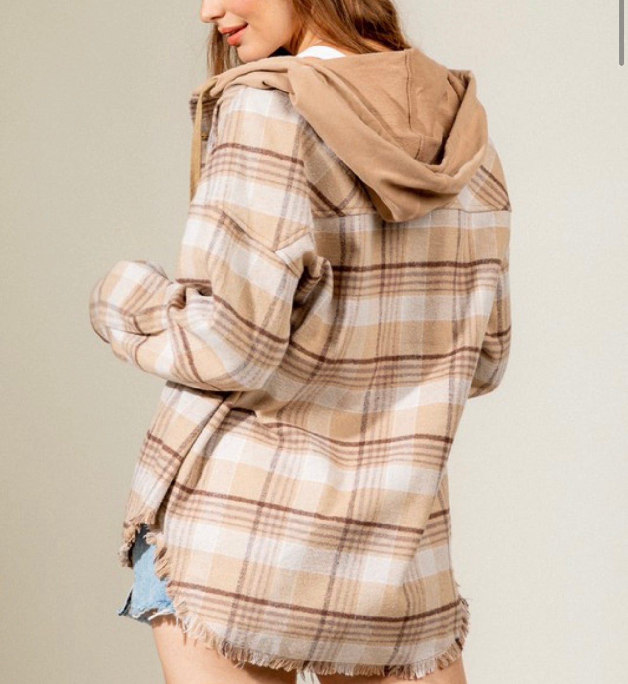 Plaid Hooded Flannel