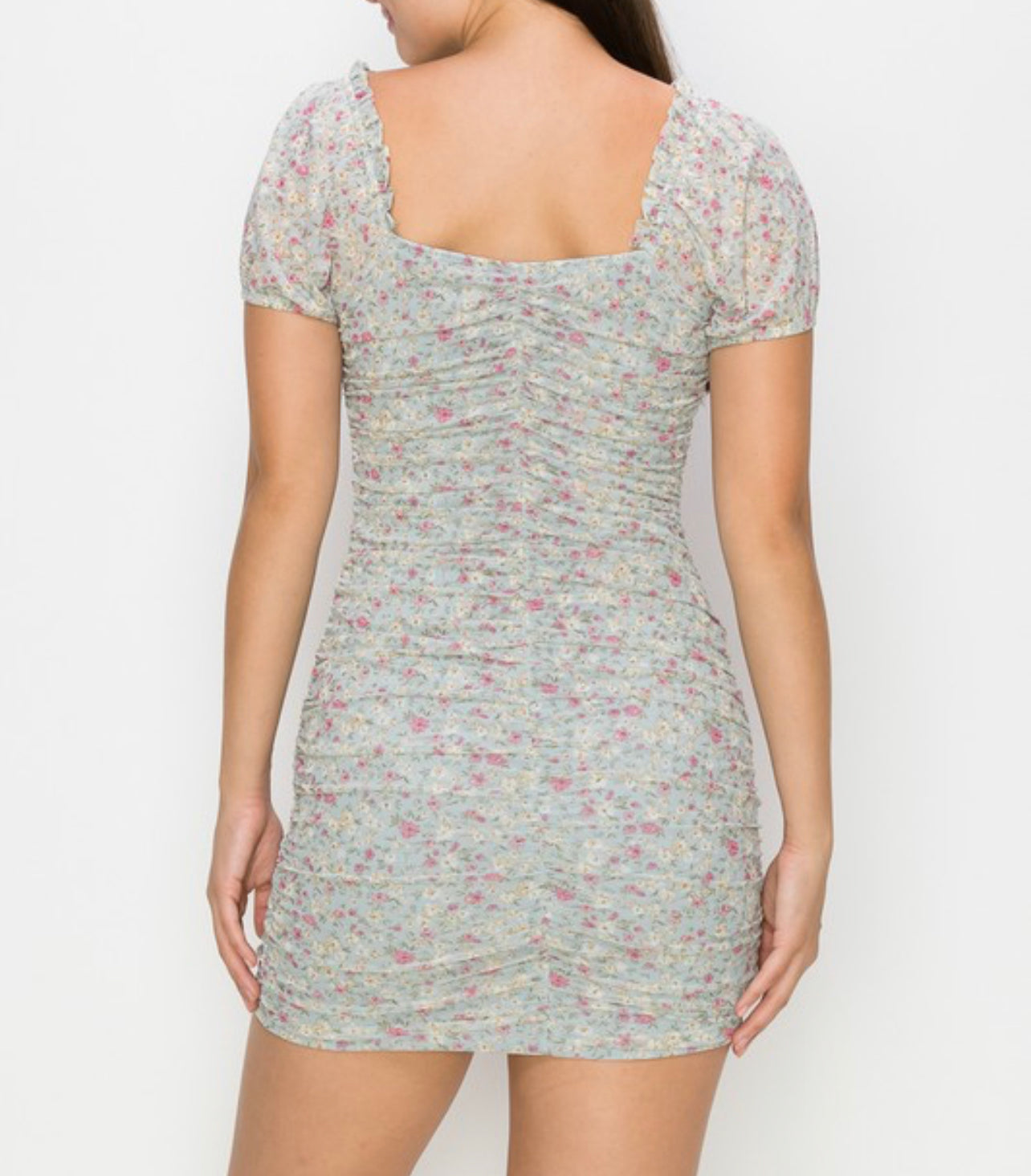 Bodycon Floral Dress