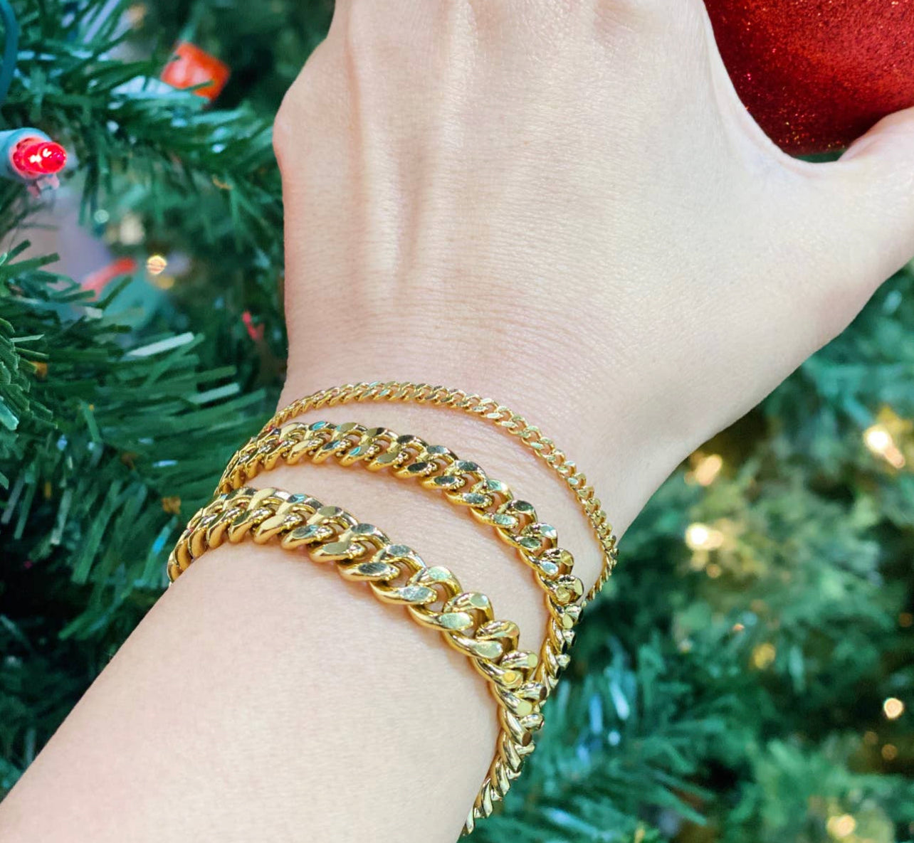 Cuban Link Gold Bracelet