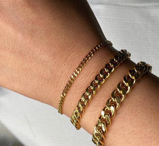 Cuban Link Gold Bracelet