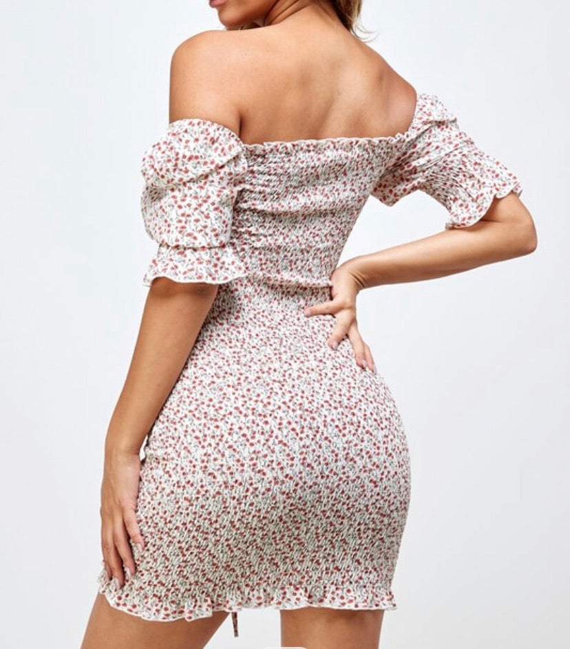 Floral Bodycon Dress