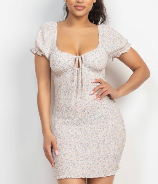 Drawstring Dress