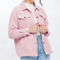 Corduroy Sherpa Jacket